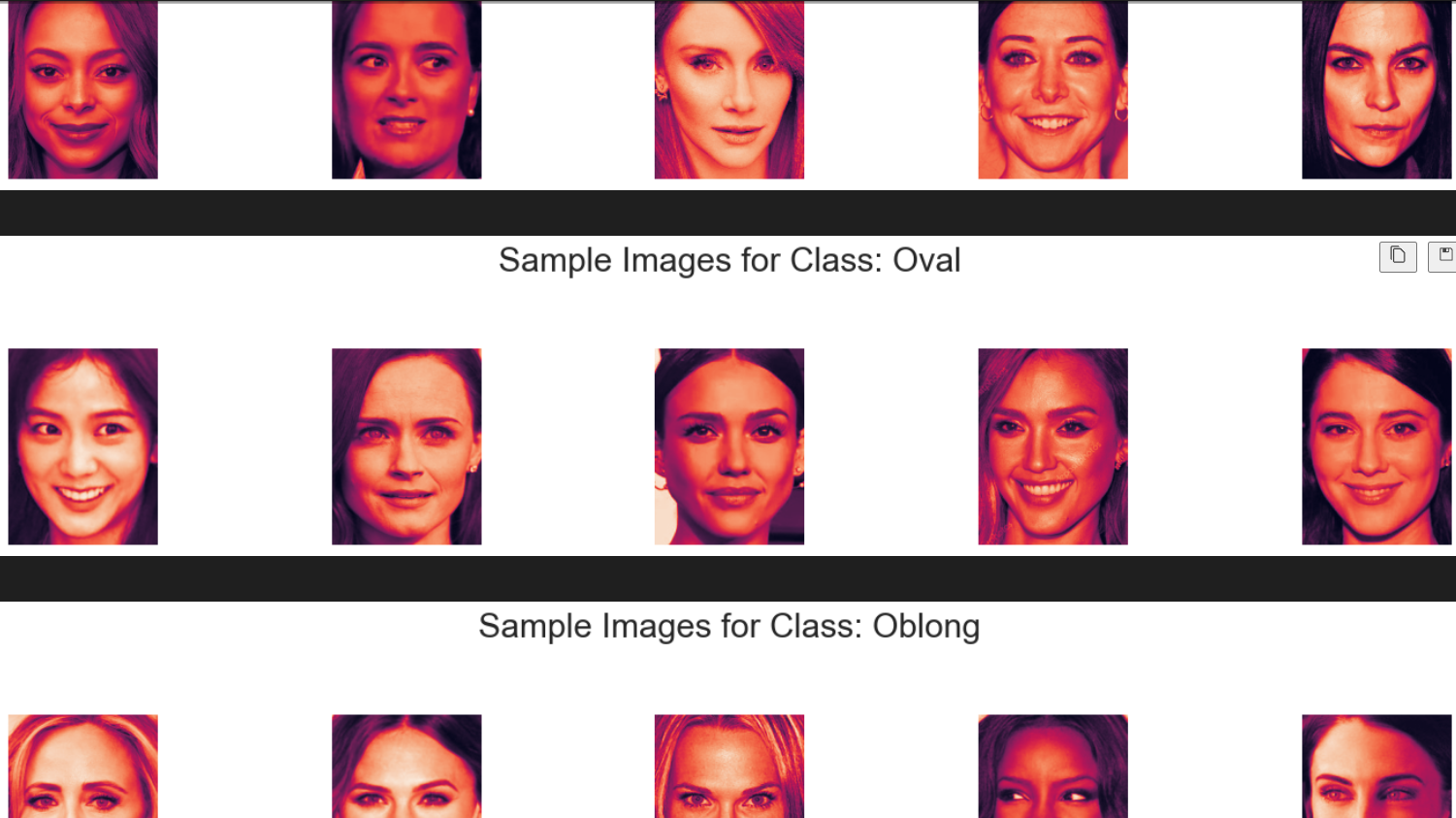 Eye Glasses Recommendataion System