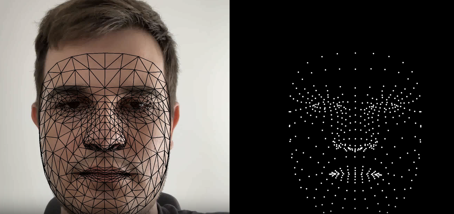 Real-Time Facemesh Using Mediapipe Model